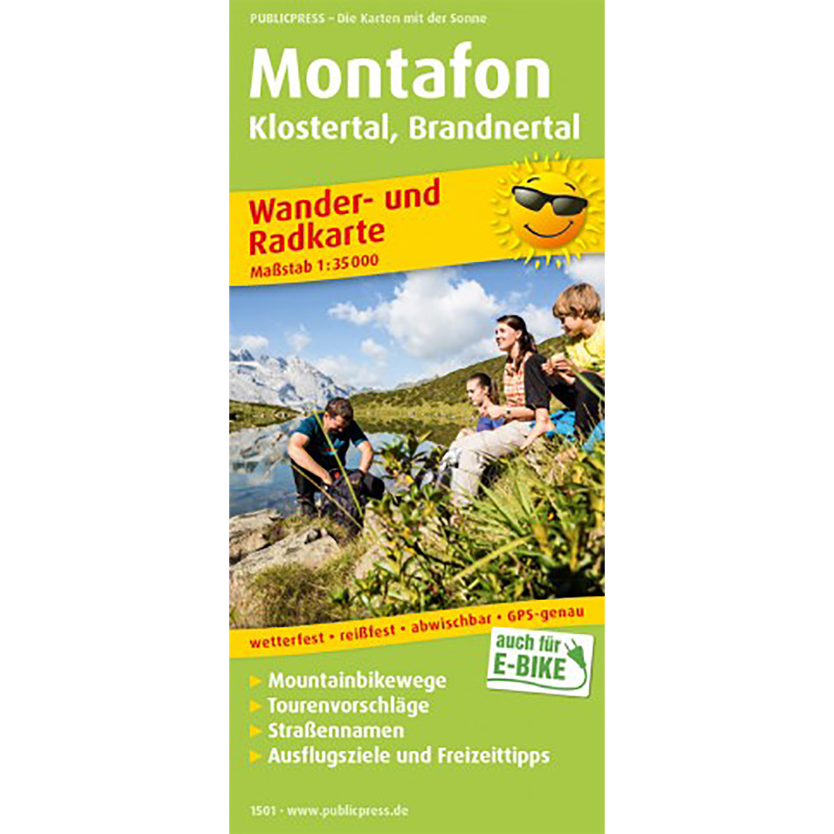 PublicPress RWK 1501 Montafon - Klostertal, Brandnertal PublicPress RWK 1501 Montafon - Klostertal, Brandnertal von PublicPress
