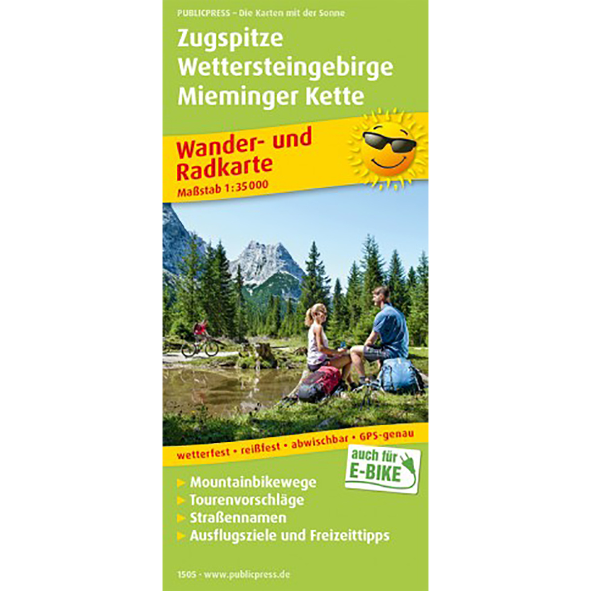 PublicPress RWK 1505 Zugspitze - Wettersteingebirge PublicPress RWK 1505 Zugspitze - Wettersteingebirge von PublicPress