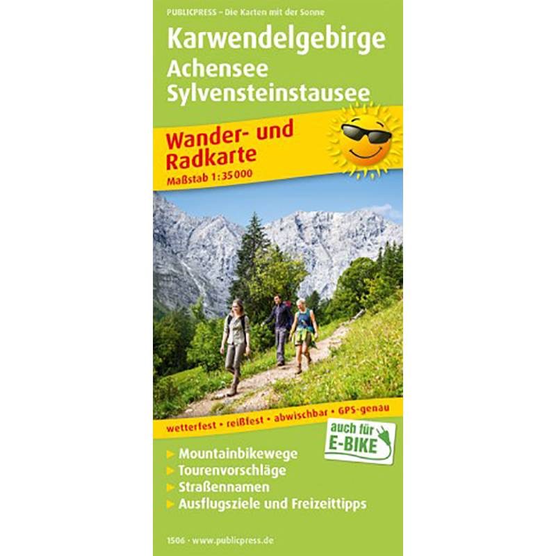 PublicPress RWK 1506 Karwendelgebirge - Achensee, Sylvenstein von PublicPress