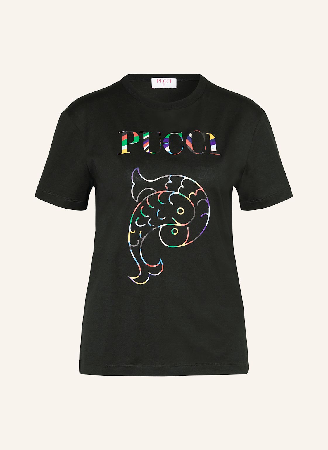 Pucci T-Shirt schwarz von Pucci