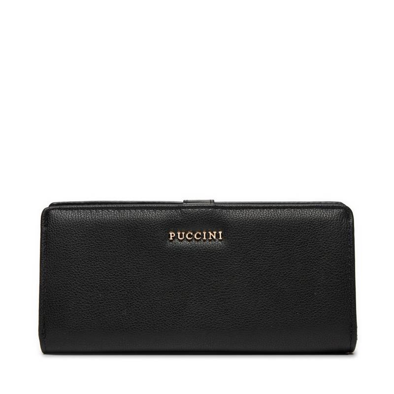 Große Damen Geldbörse Puccini BLP837A Schwarz von Puccini