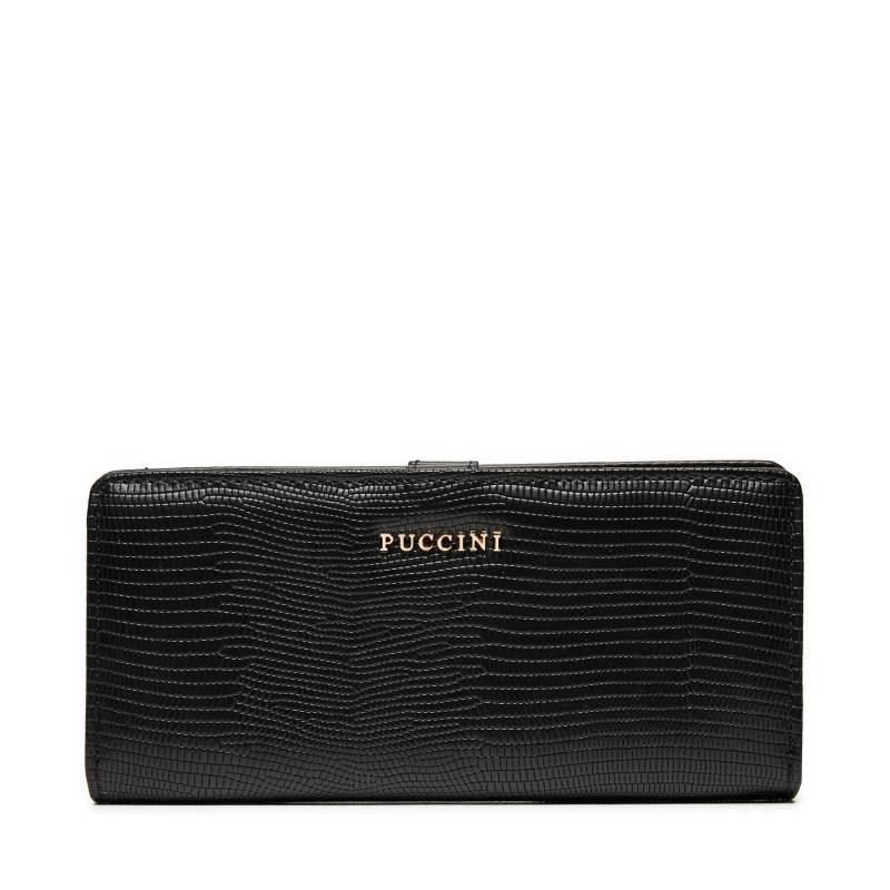 Große Damen Geldbörse Puccini BLP837B Schwarz von Puccini