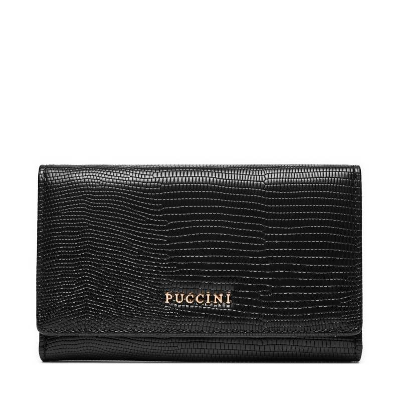 Große Damen Geldbörse Puccini BLP839B Schwarz von Puccini