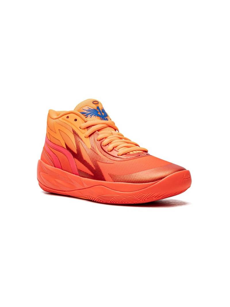 Puma Kids MB.02 "Fiery Coral/Ultra Orange" sneakers von Puma Kids