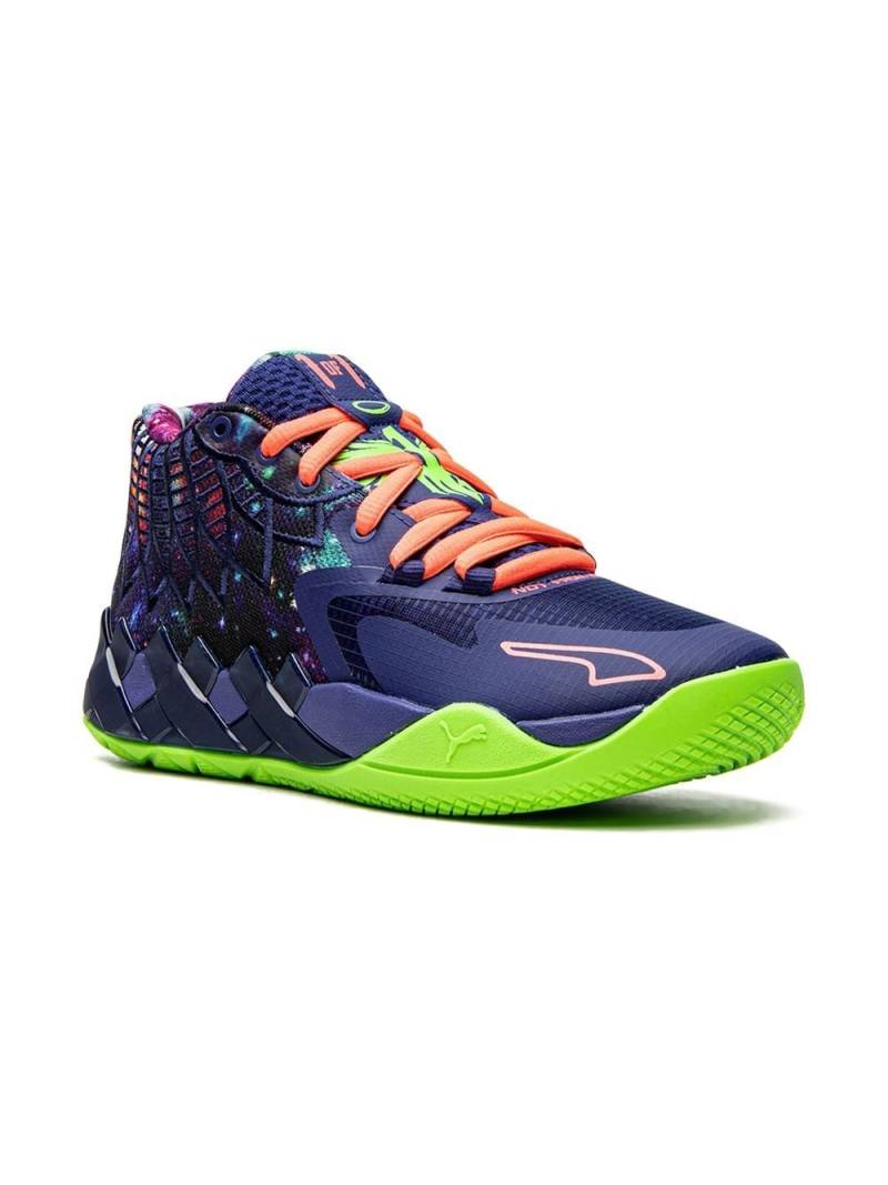 Puma Kids MB1 Galaxy "Elektro Blue-Green Gecko" sneakers von Puma Kids