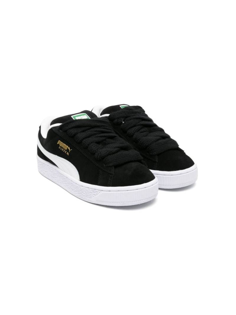 Puma Kids XL suede sneakers - Black von Puma Kids