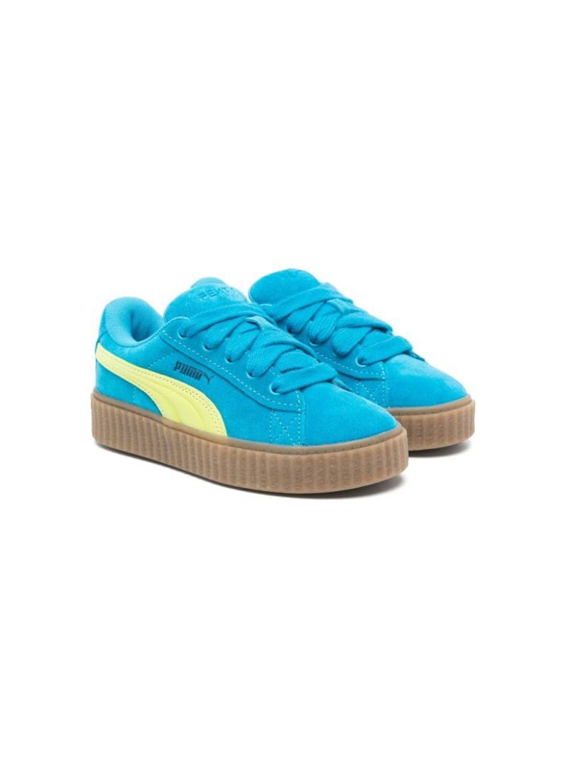 Puma Kids x Fenty Creeper Phatty suede sneakers - Blue von Puma Kids