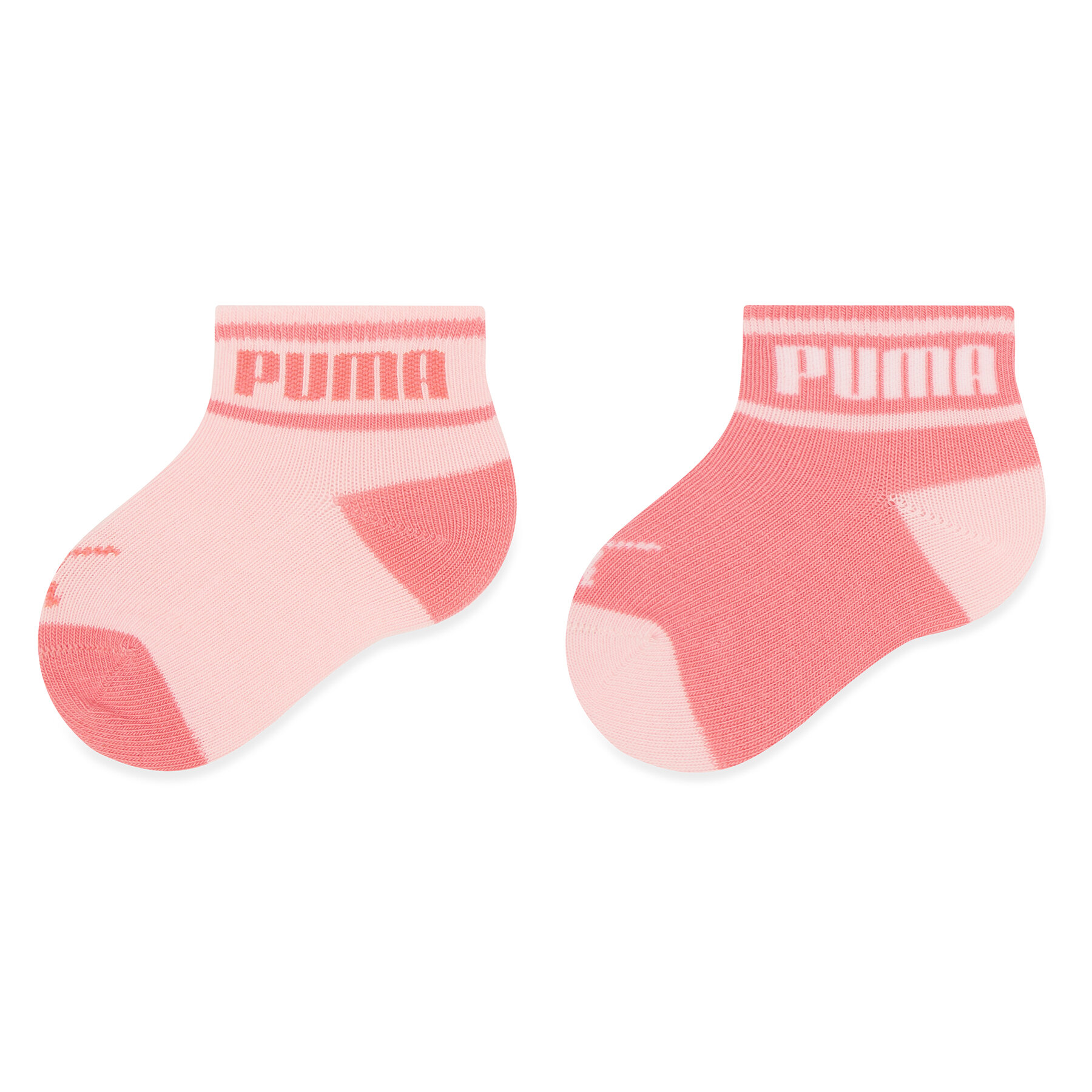 2er-Set hohe Kindersocken Puma Baby Wording Sock 2P 935479 Rosa von Puma