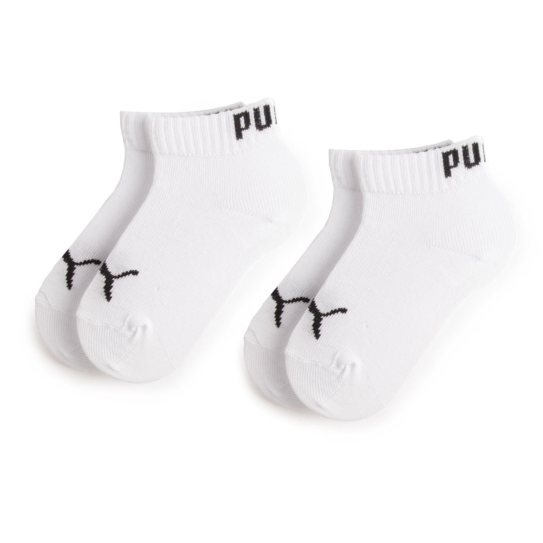 2er-Set niedrige Unisex-Socken Puma 194011001 Weiß von Puma