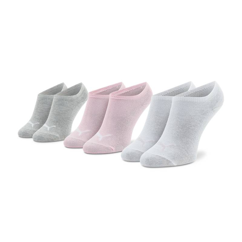 3er-Set Unisex-Sneakersocken Puma Invisible 907374 18 Bunt von Puma