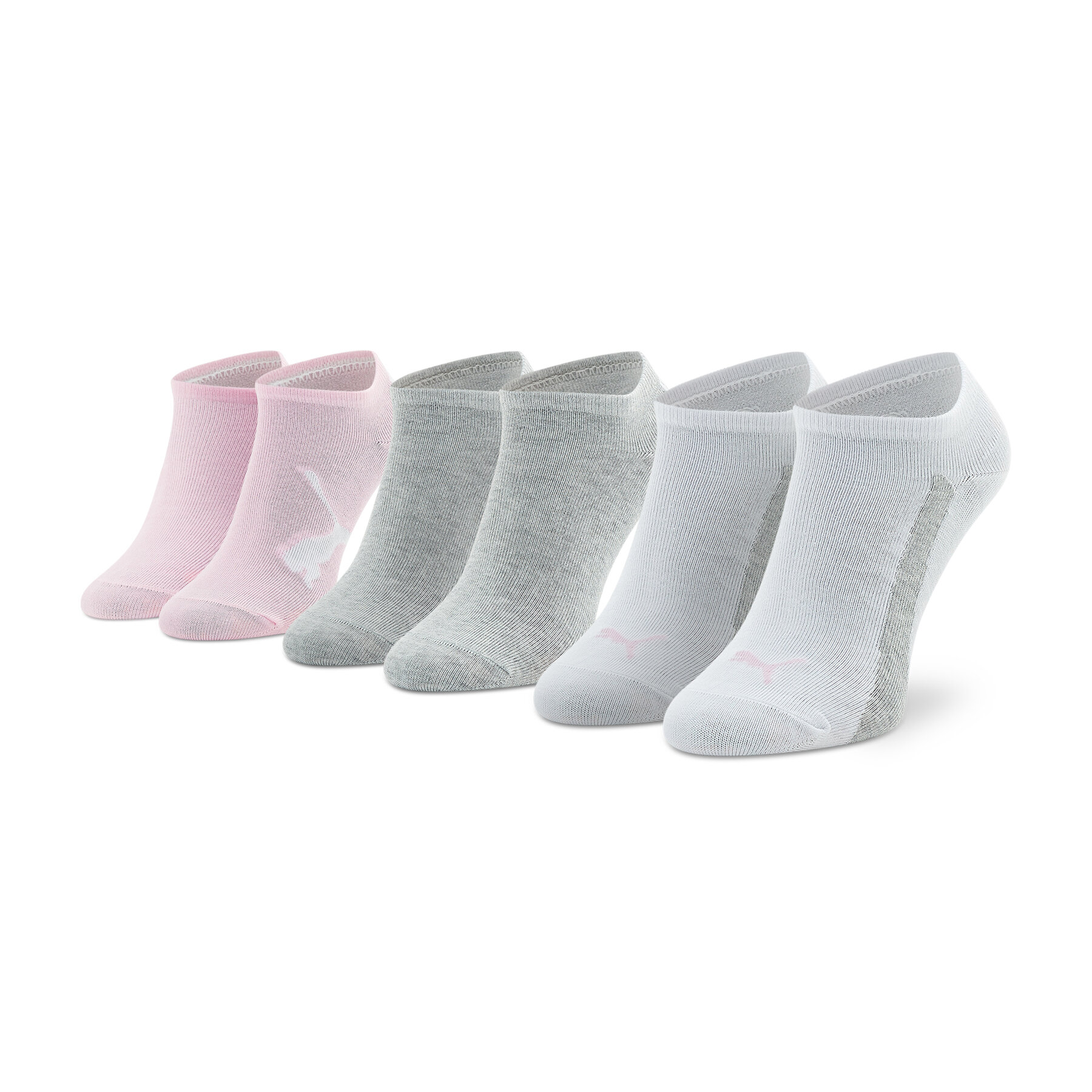 3er-Set niedrige Unisex-Socken Puma 907960 04 Bunt von Puma