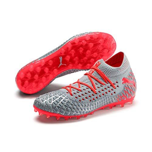 Einzelstück Puma FUTURE 4.1 NETFIT MG Schuhe für Erwachsene - Glacial Blue-Nrgy Red-High Risk Red (Grösse: 42.5) von Puma