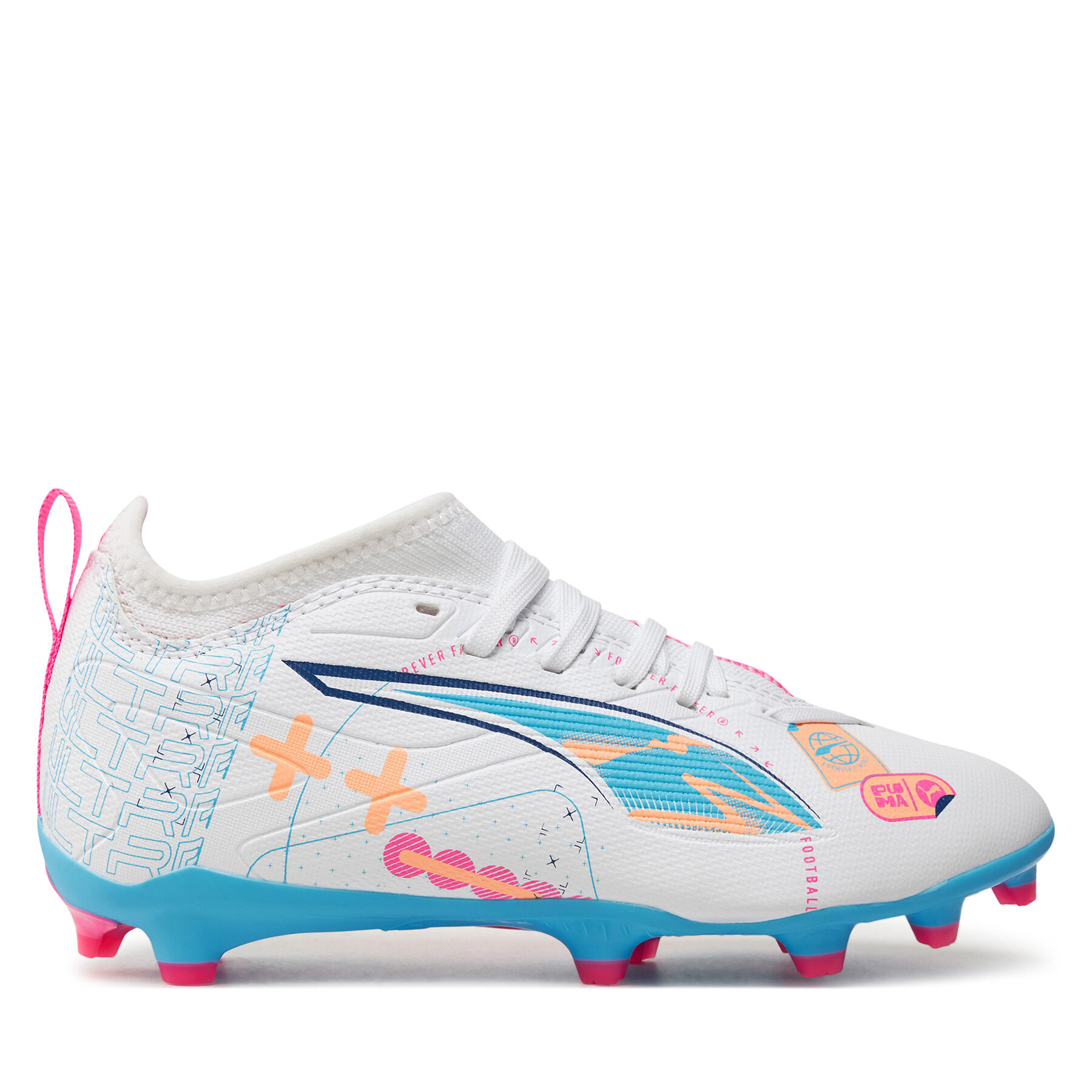 Fußballschuhe Puma ULTRA 5 MATCH VOL. UP FG/AG Jr 108065 01 Weiß Fußballschuhe Puma ULTRA 5 MATCH VOL. UP FG/AG Jr 108065 01 Weiß von Puma