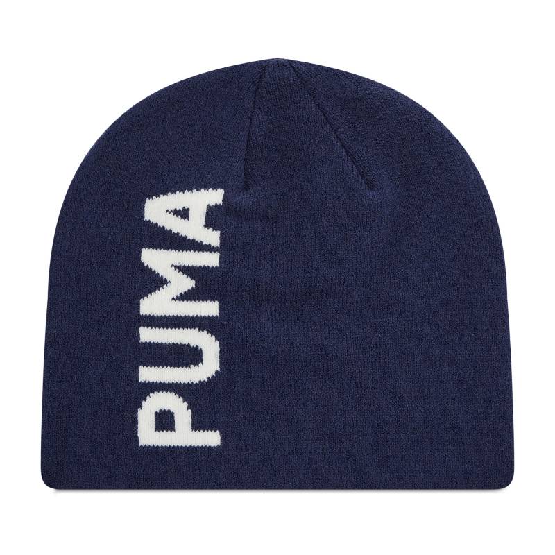 Mütze Puma Ess Classic Cuffless Beanie 023433 02 Dunkelblau von Puma