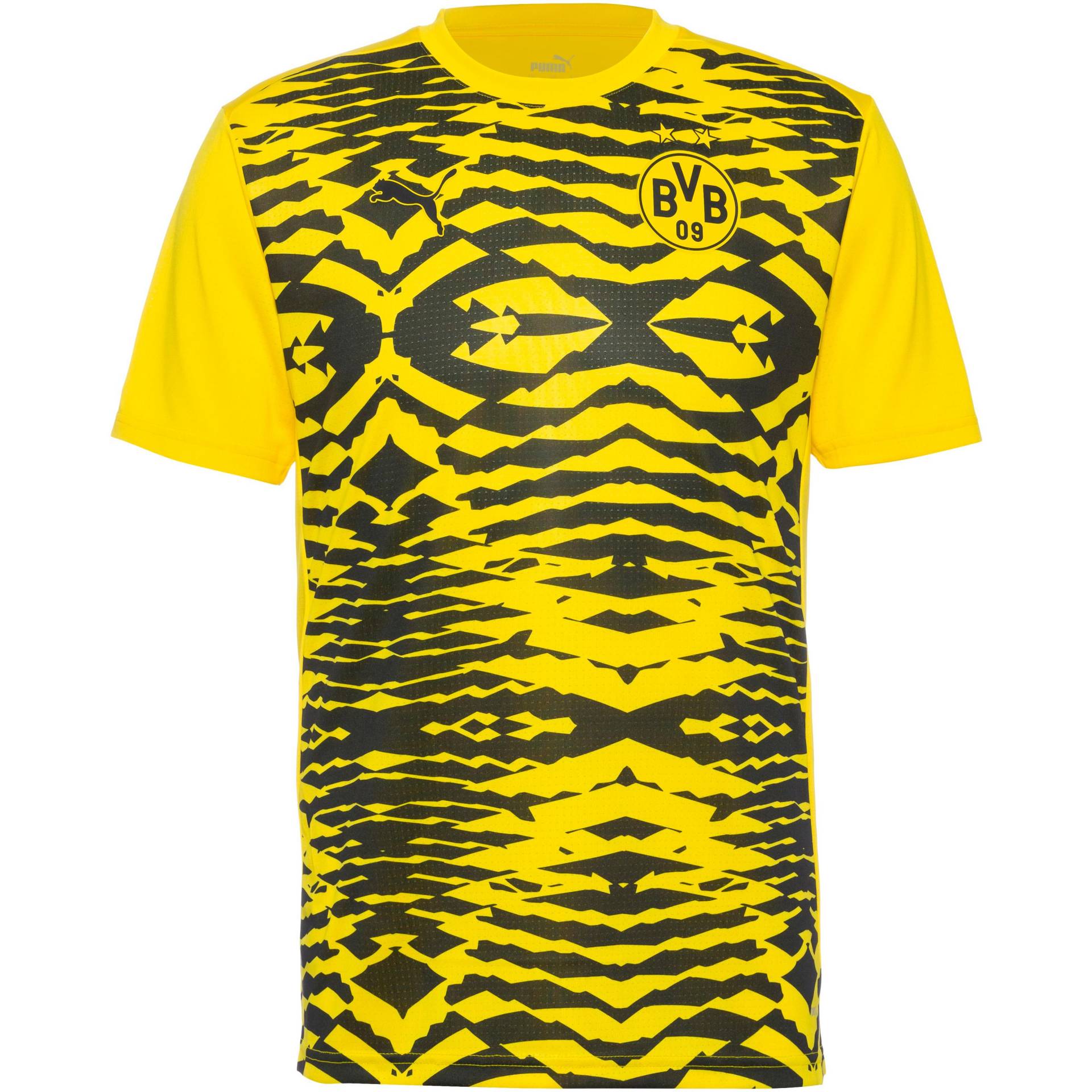 PUMA Borussia Dortmund Prematch Funktionsshirt Herren von Puma