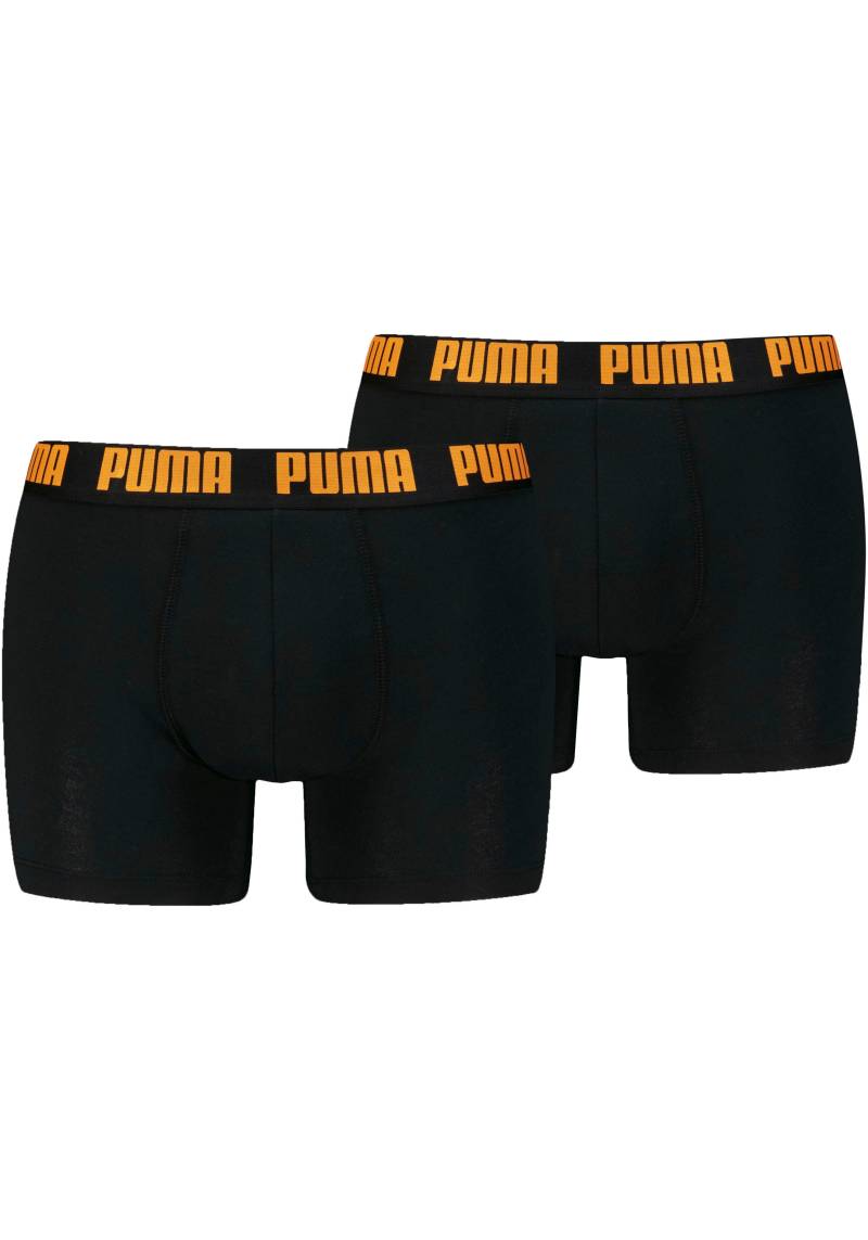 PUMA Boxer »EVERYDAY BASIC«, (2er-Pack), mit Logobund von Puma