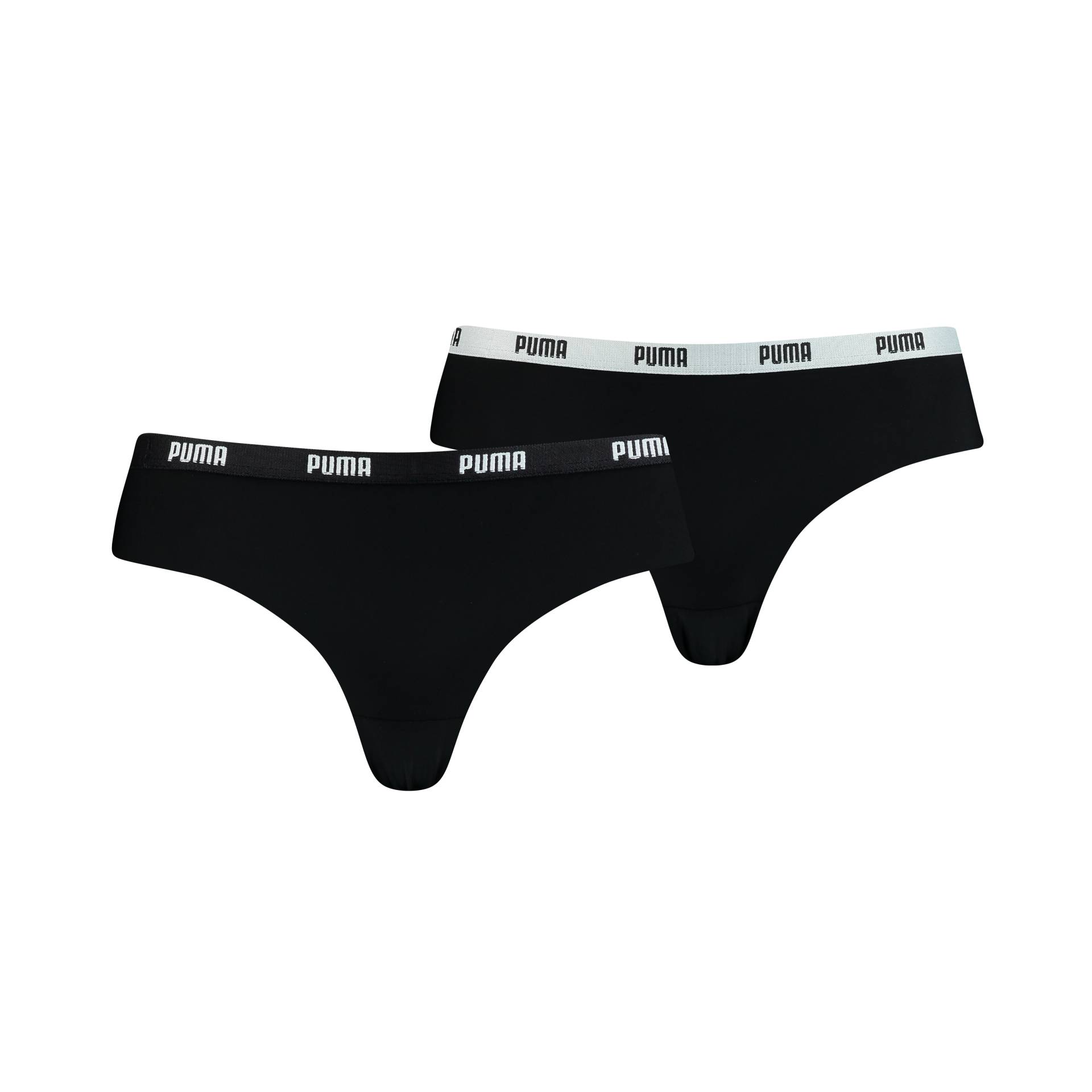 PUMA Brasilslip »PUMA WOMEN MICROFIBER BRAZILIAN 2P PACK«, (2er Pack), Mit Soft-Touch-Bund von Puma