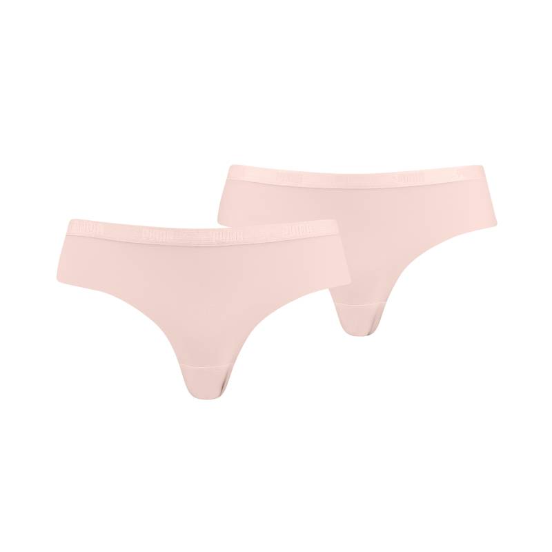 PUMA Brasilslip »PUMA WOMEN MICROFIBER BRAZILIAN 2P PACK«, (2er Pack), Mit Soft-Touch-Bund von Puma