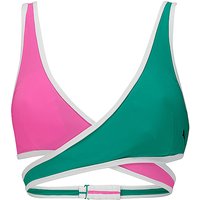 PUMA Damen Bikinioberteil Contour Plunge pink | L von Puma