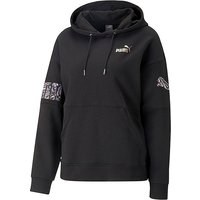 PUMA Damen Hoodie PUMA POWER Novashine schwarz | M von Puma