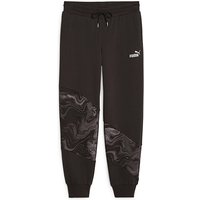 PUMA Damen Jogginghose Marbleized schwarz | M von Puma