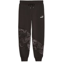 PUMA Damen Jogginghose Marbleized schwarz | XL von Puma