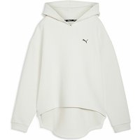 PUMA Damen Yoga Hoodie Textured creme | L von Puma