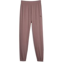 PUMA Damen Yogahose Studio Unwind dunkelrot | L von Puma