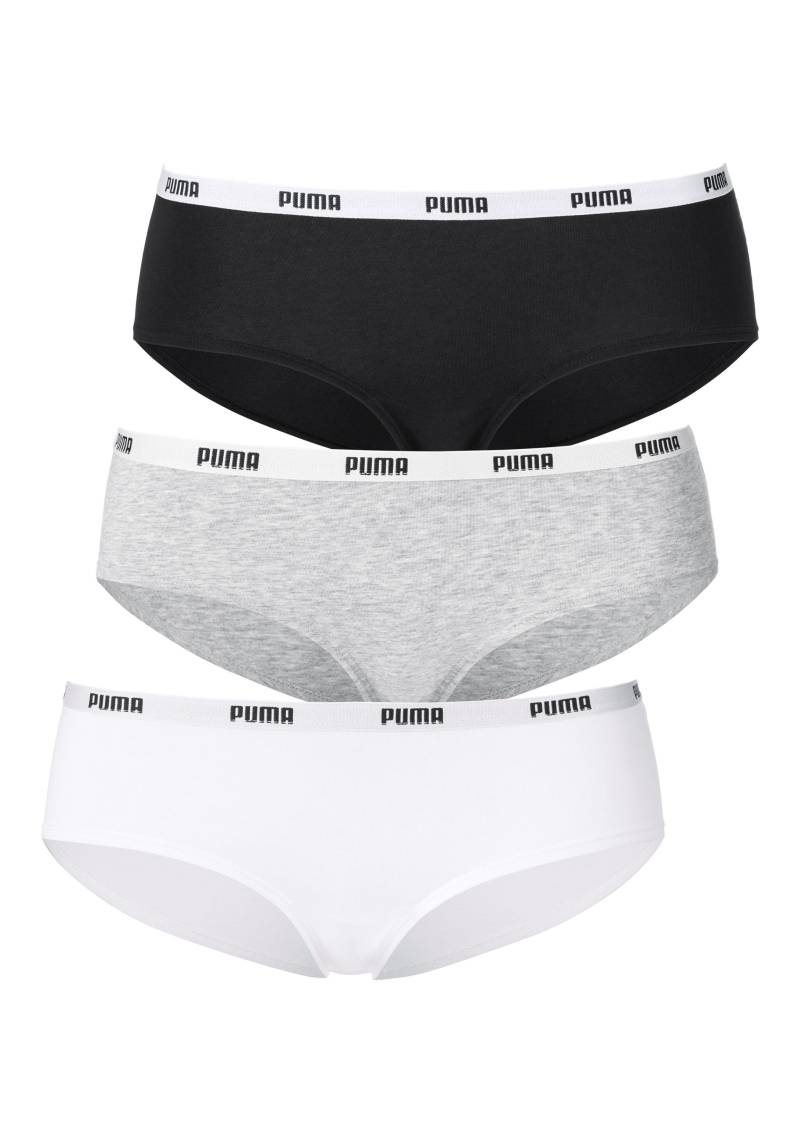 PUMA Hipster, (Packung, 3er-Pack), mit Logobund von Puma