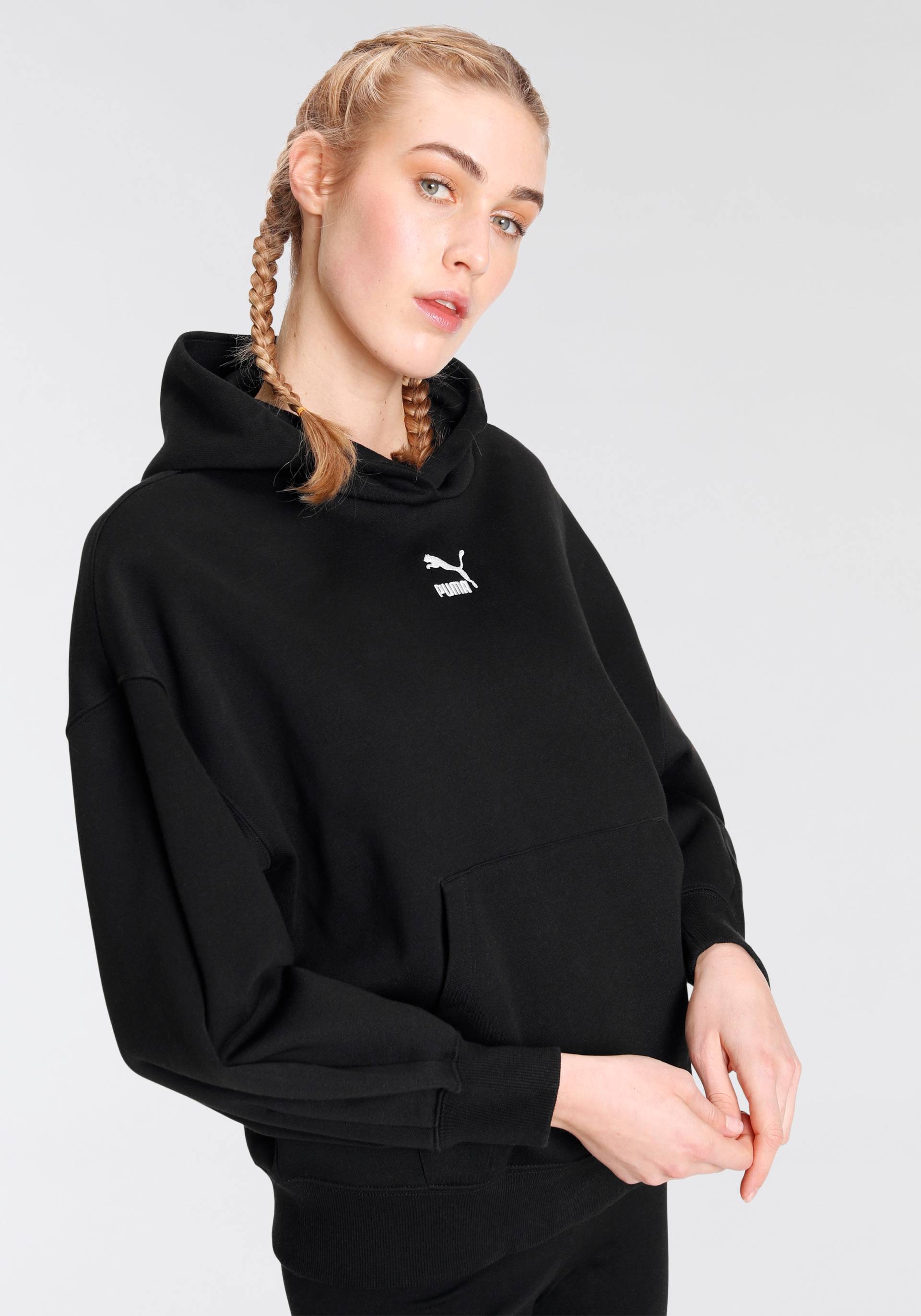 PUMA Kapuzensweatshirt »Classics Oversized Hoodie FL« von Puma