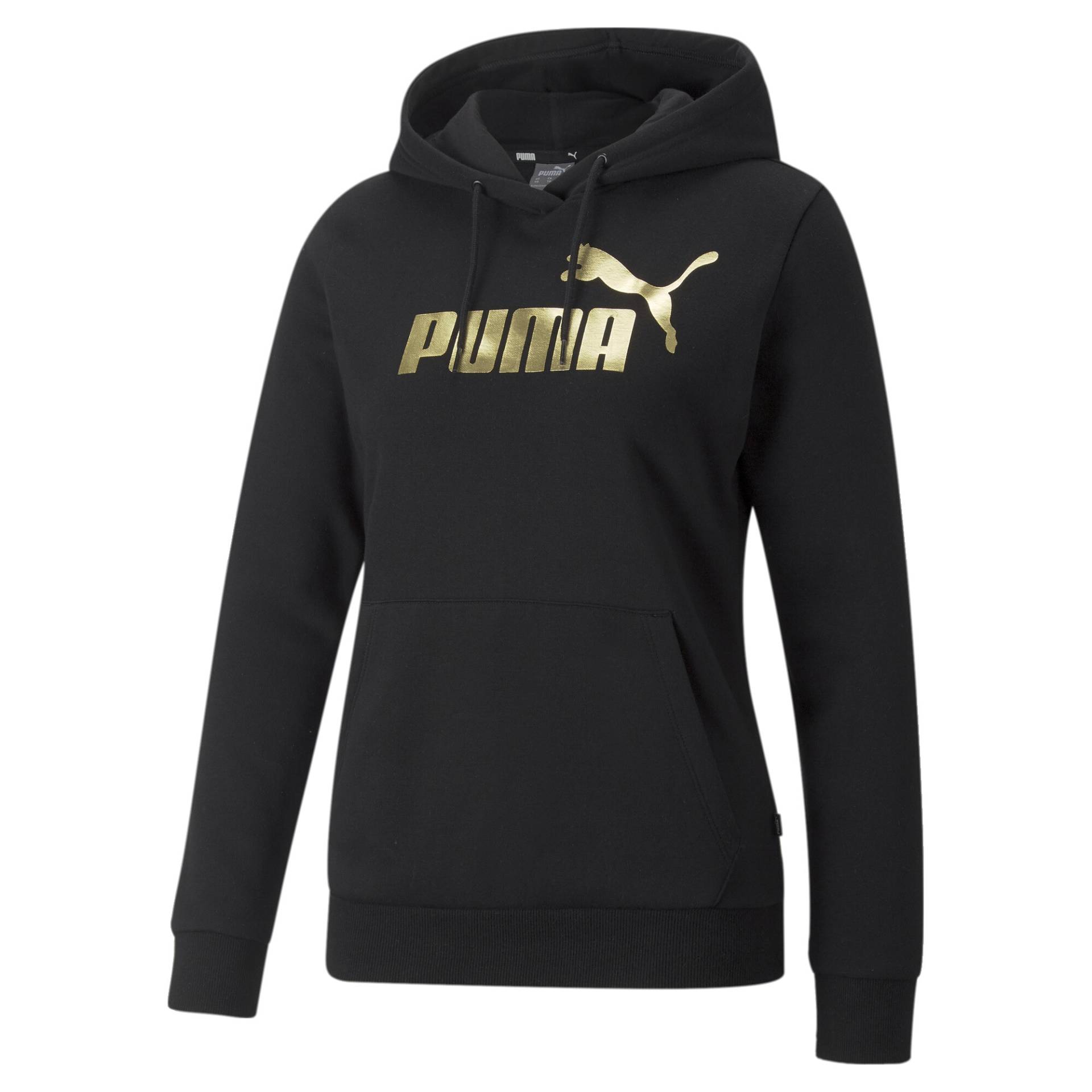 PUMA Kapuzensweatshirt »ESS+ METALLIC LOGO HOODIE FL« von Puma