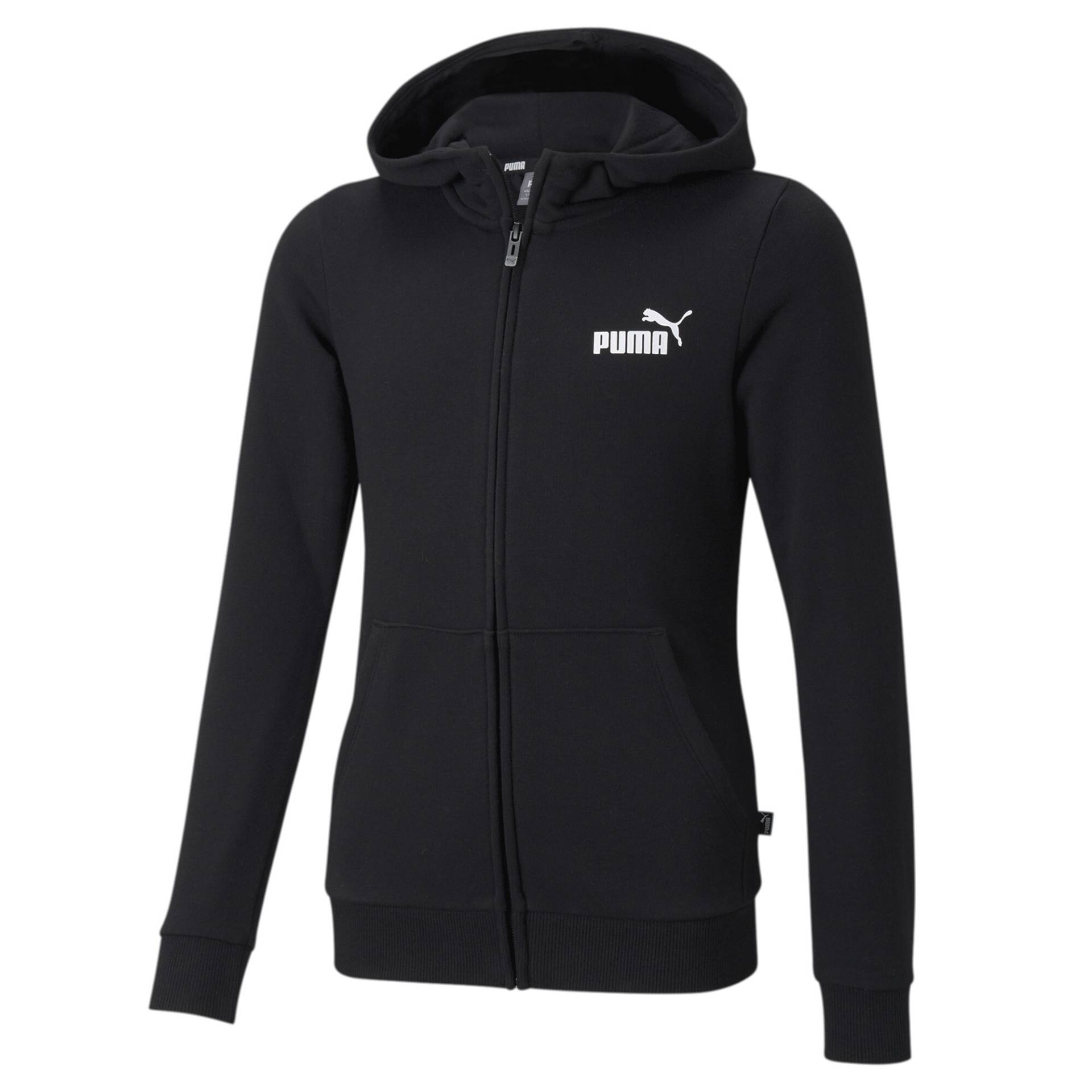 PUMA Kapuzensweatshirt »ESS SMALL LOGO FULL-ZIP HOODIE TR G« von Puma