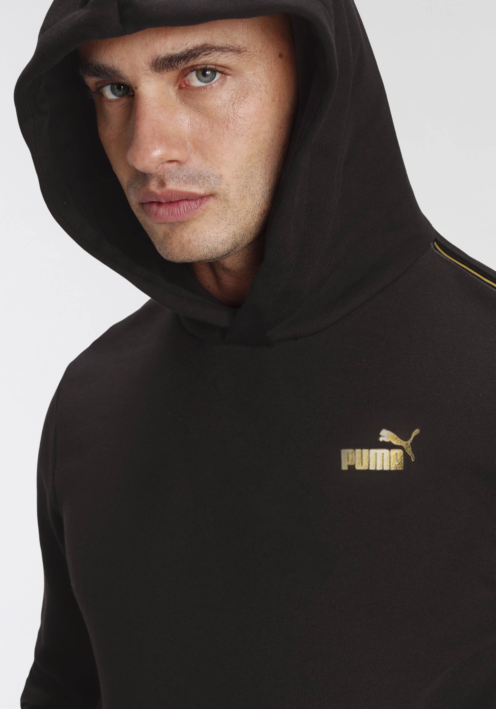 PUMA Kapuzensweatshirt »ESS TAPE MINIMAL GOLD HOODIE FL« PUMA Kapuzensweatshirt »ESS TAPE MINIMAL GOLD HOODIE FL« von Puma