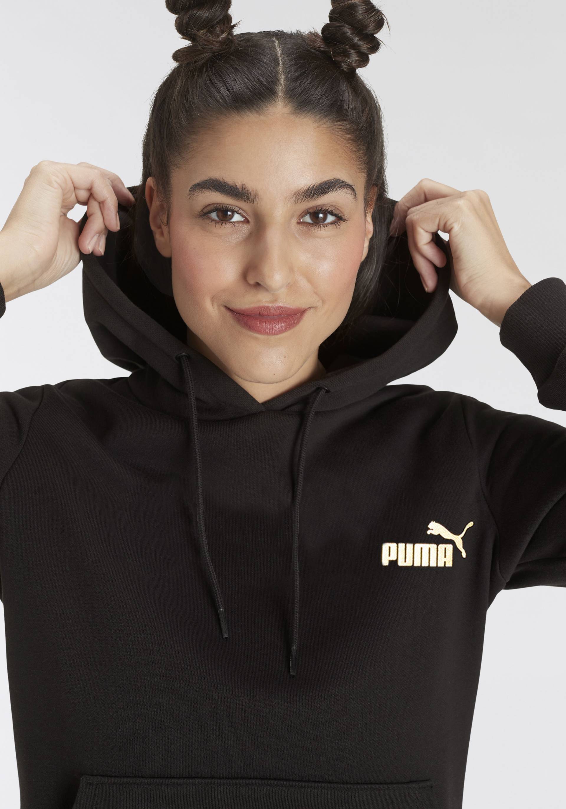 PUMA Kapuzensweatshirt »ESS TAPE MINIMAL GOLD HOODIE FL« PUMA Kapuzensweatshirt »ESS TAPE MINIMAL GOLD HOODIE FL« von Puma
