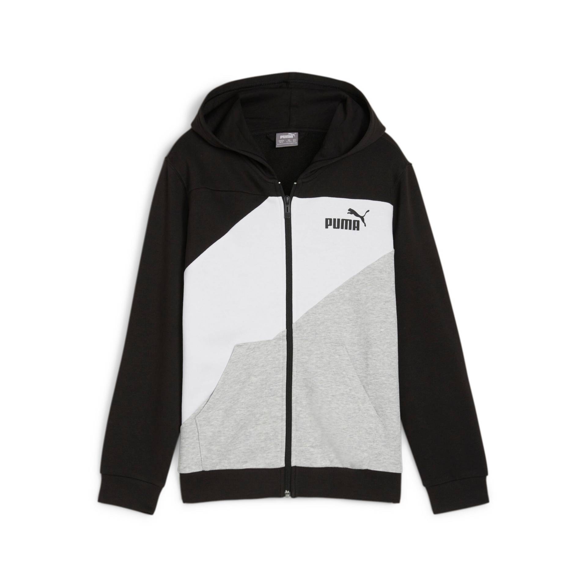 PUMA Kapuzensweatshirt »POWER COLORBLOCK FULL-ZIP HOODIE TR B« von Puma