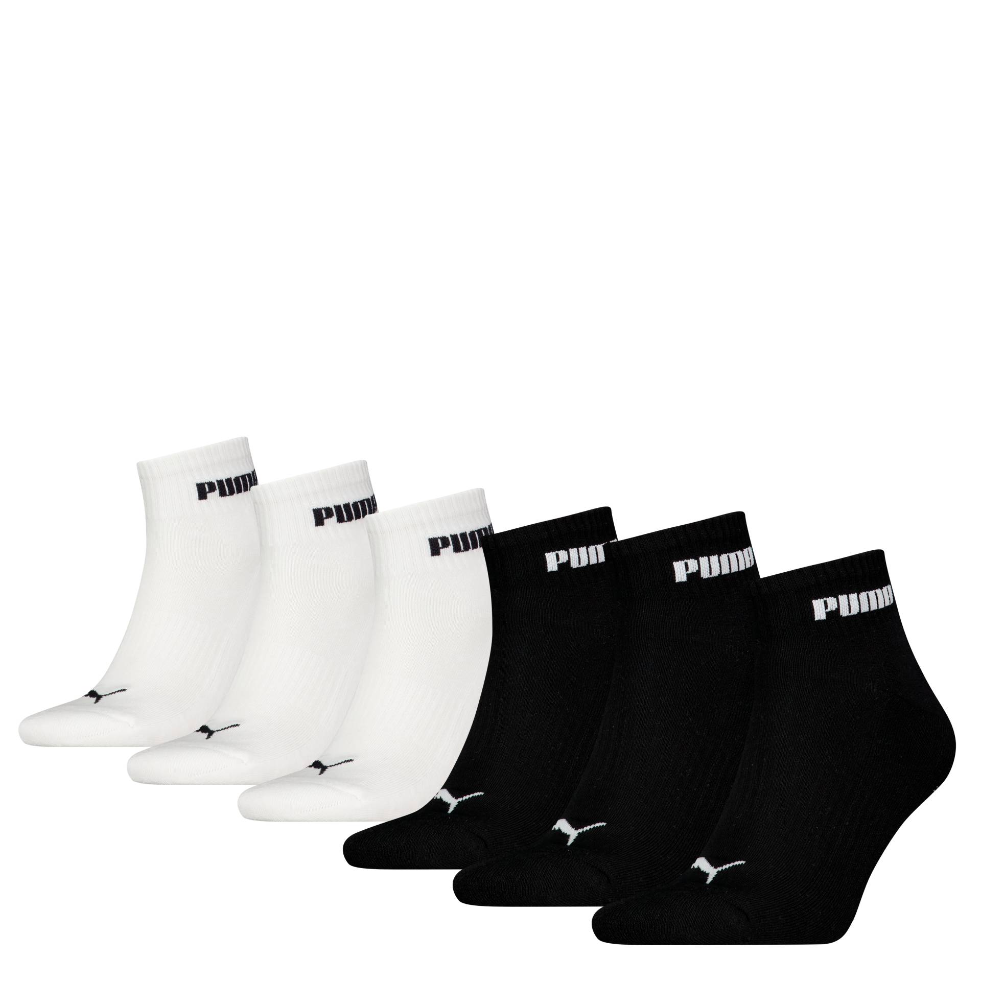 PUMA Kurzsocken »PUMA UNISEX CUSH NEXT QUARTER 6P ECOM«, (6 Paar) von Puma