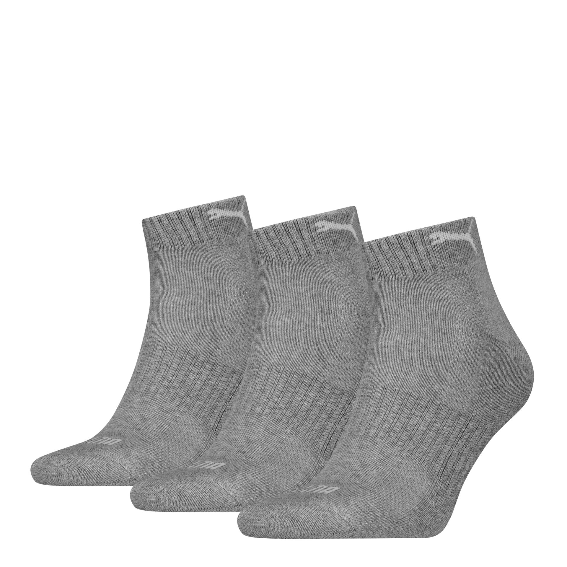 PUMA Kurzsocken »PUMA UNISEX CUSHIONED QUARTER 3P«, (3 Paar) von Puma