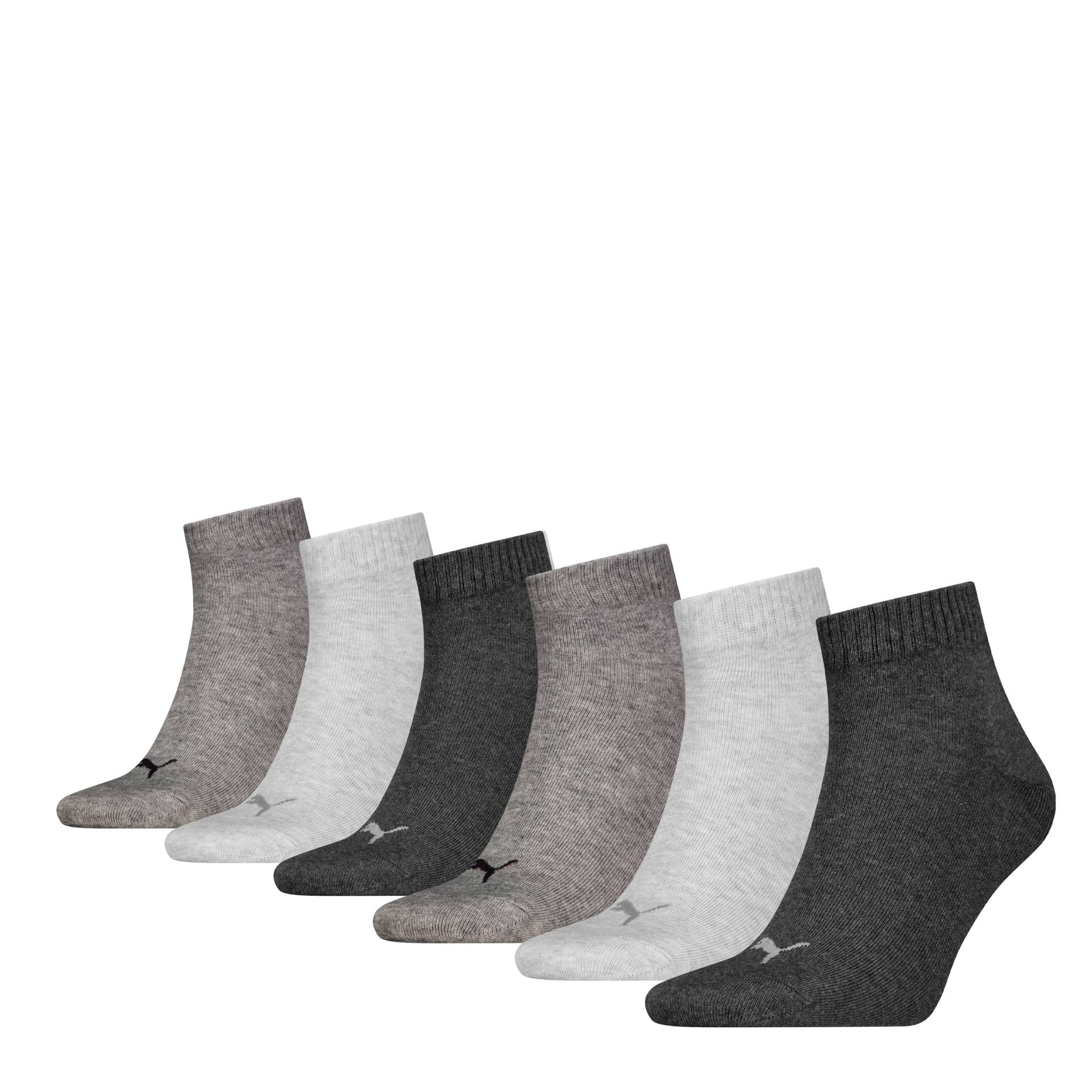 PUMA Kurzsocken »PUMA UNISEX QUARTER PLAIN 6P ECOM«, (6 Paar) von Puma