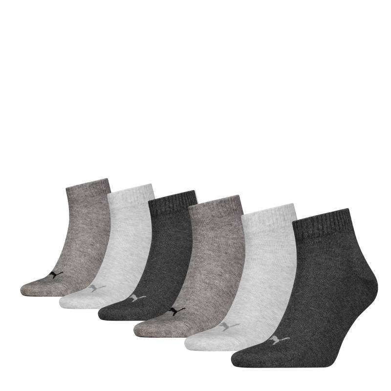 PUMA Kurzsocken »PUMA UNISEX QUARTER PLAIN 6P ECOM«, (6 Paar) von Puma