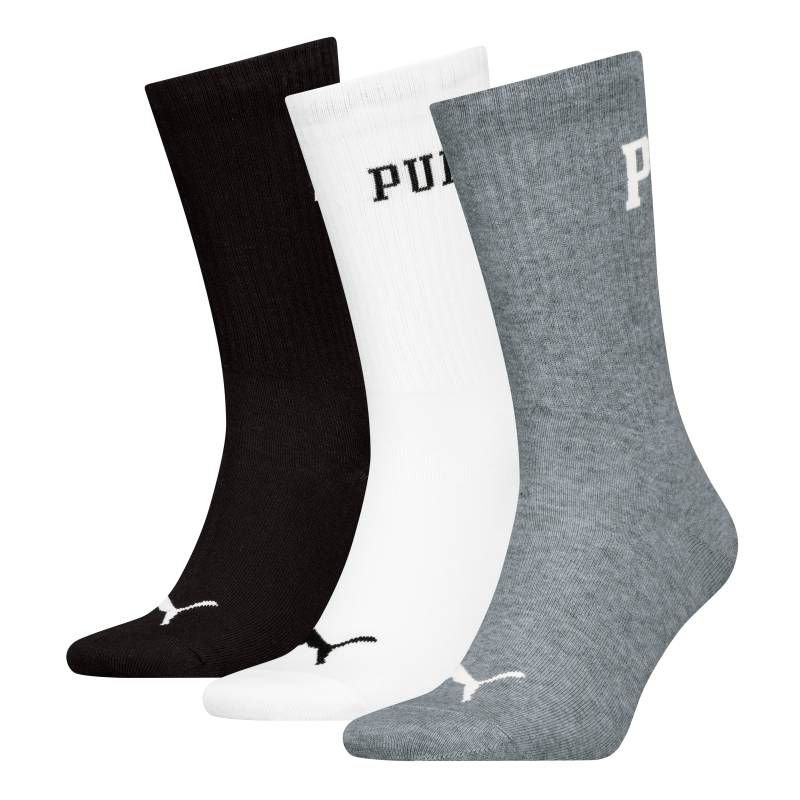 PUMA Socken, (3 Paar, 3er Pack), mit verstärkten Zehen und Fersen von Puma