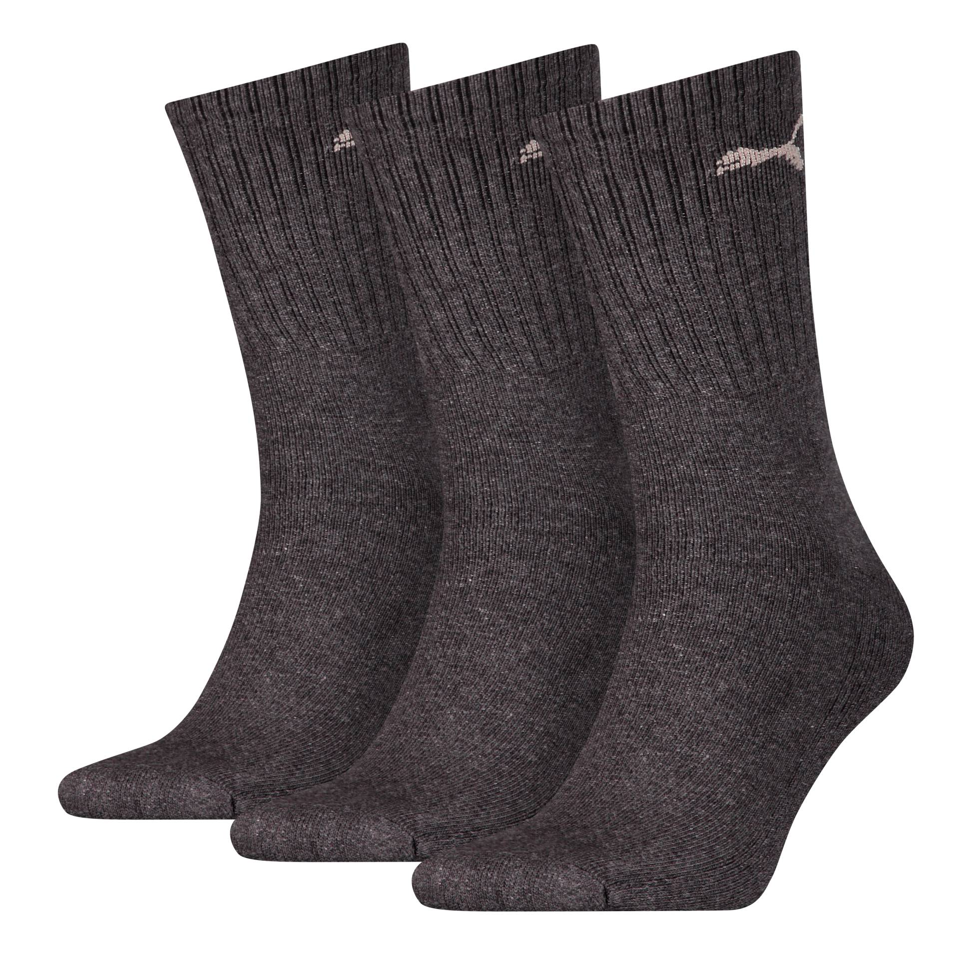 PUMA Socken »PUMA UNISEX CREW SOCK 3P«, (3 Paar), mit farblichem Logo von Puma