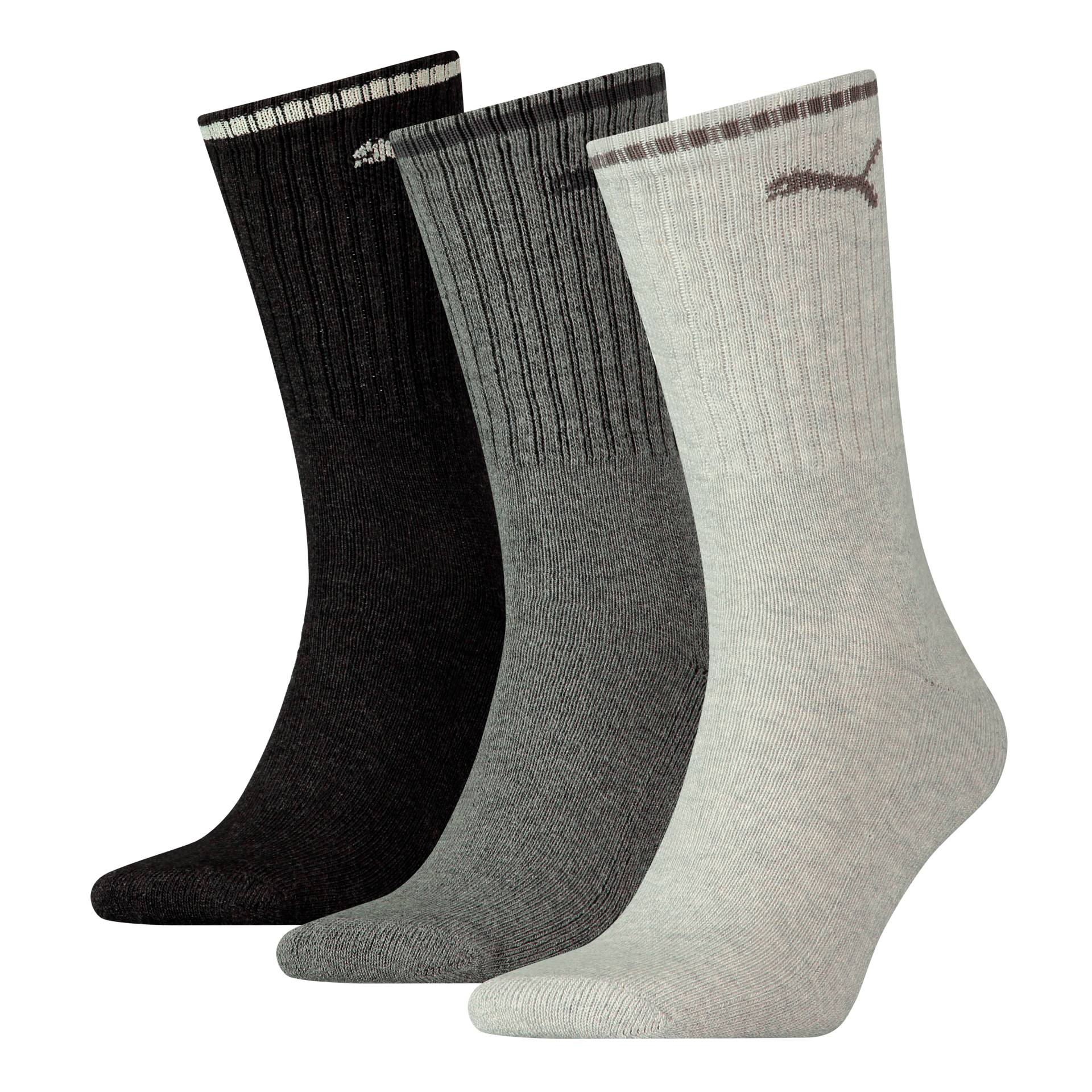 PUMA Socken »PUMA UNISEX STRIPED CREW SOCK 3P«, (3 Paar) von Puma