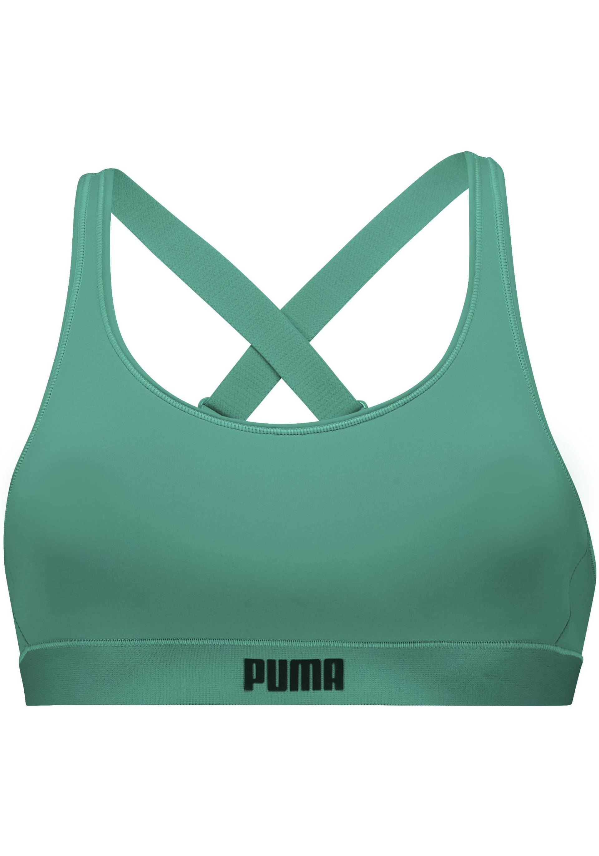 PUMA Sport-Bustier, mit Logobund von Puma