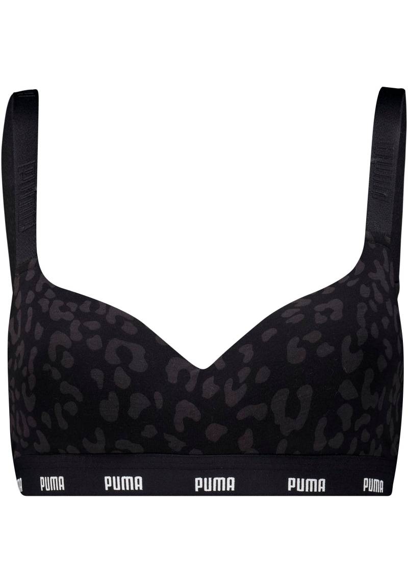 PUMA Sport-Bustier, mit Logobund von Puma