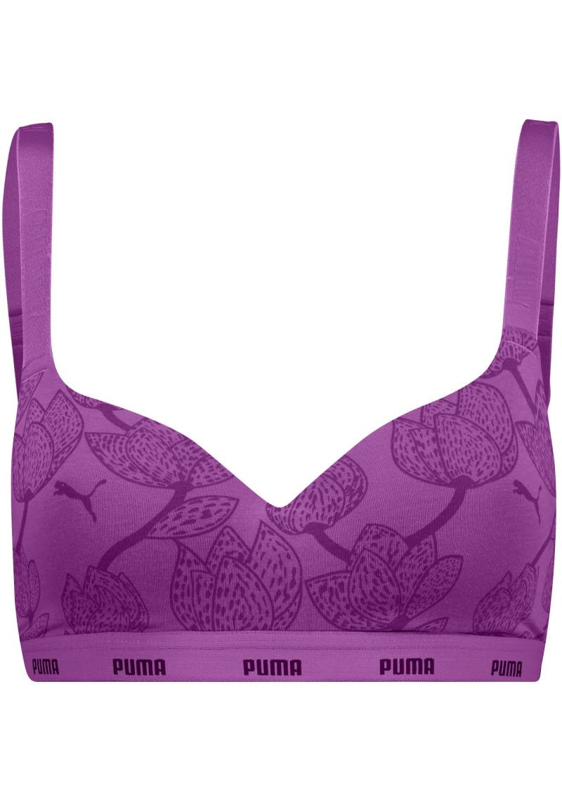 PUMA Sport-Bustier, mit Logobund von Puma