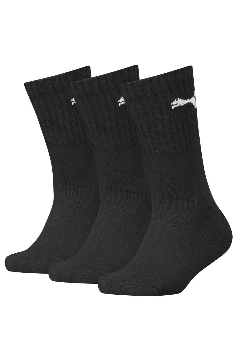 PUMA Sportsocken, (3 Paar), Junior mit klassischer Rippe von Puma