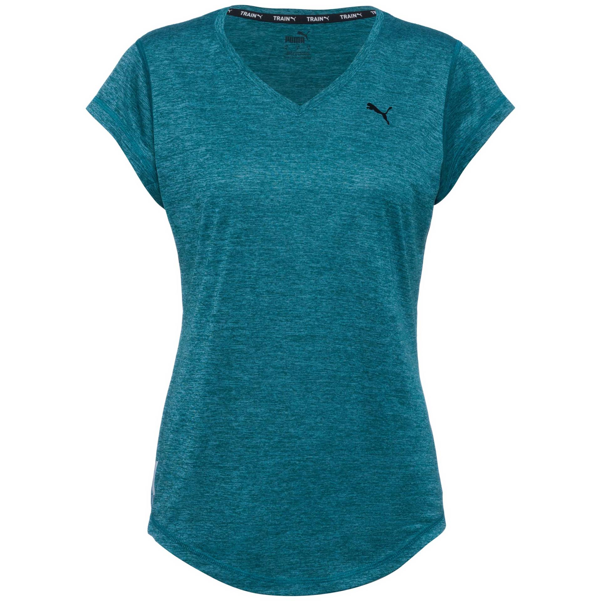 PUMA TRAIN FAVORITE HEATHER CAT Funktionsshirt Damen von Puma