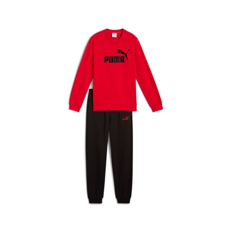 PUMA Trainingsanzug »ESS NO.1 LOGO CREW SWEAT SUIT TR B«, (2 tlg.) von Puma