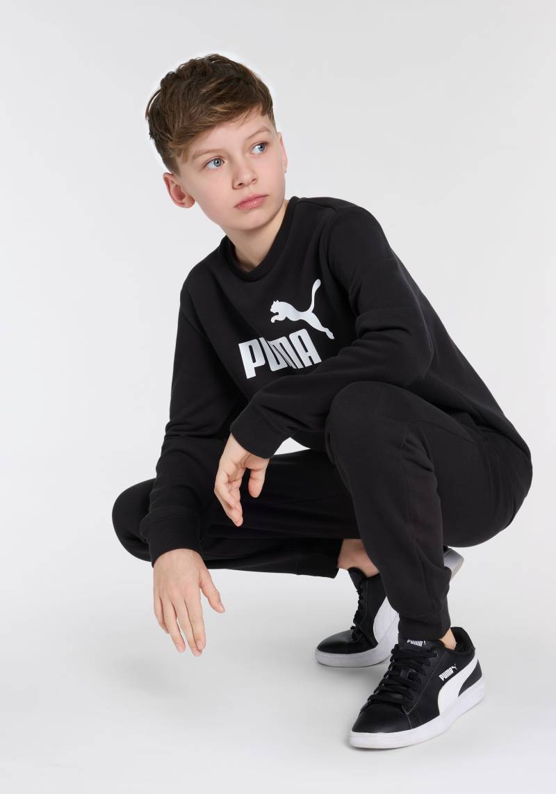 PUMA Trainingsanzug »ESS NO.1 LOGO CREW SWEAT SUIT TR B«, (2 tlg.), für Kinder, weiche Sweatware von Puma
