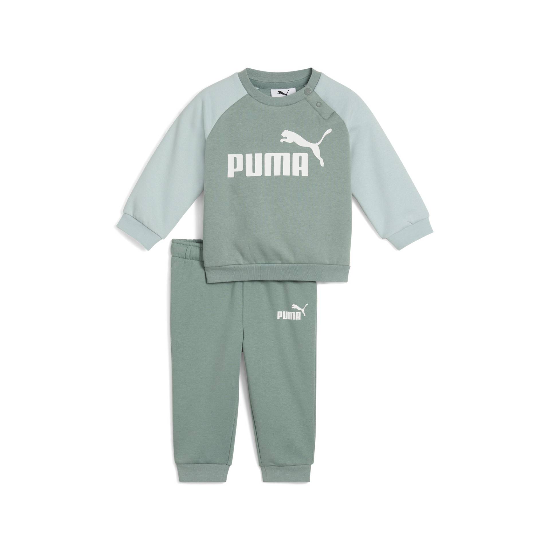 PUMA Trainingsanzug »MINICATS ESS RAGLAN CREW SET FL INF«, (2 tlg.) von Puma